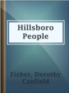 Cover image for Hillsboro People
